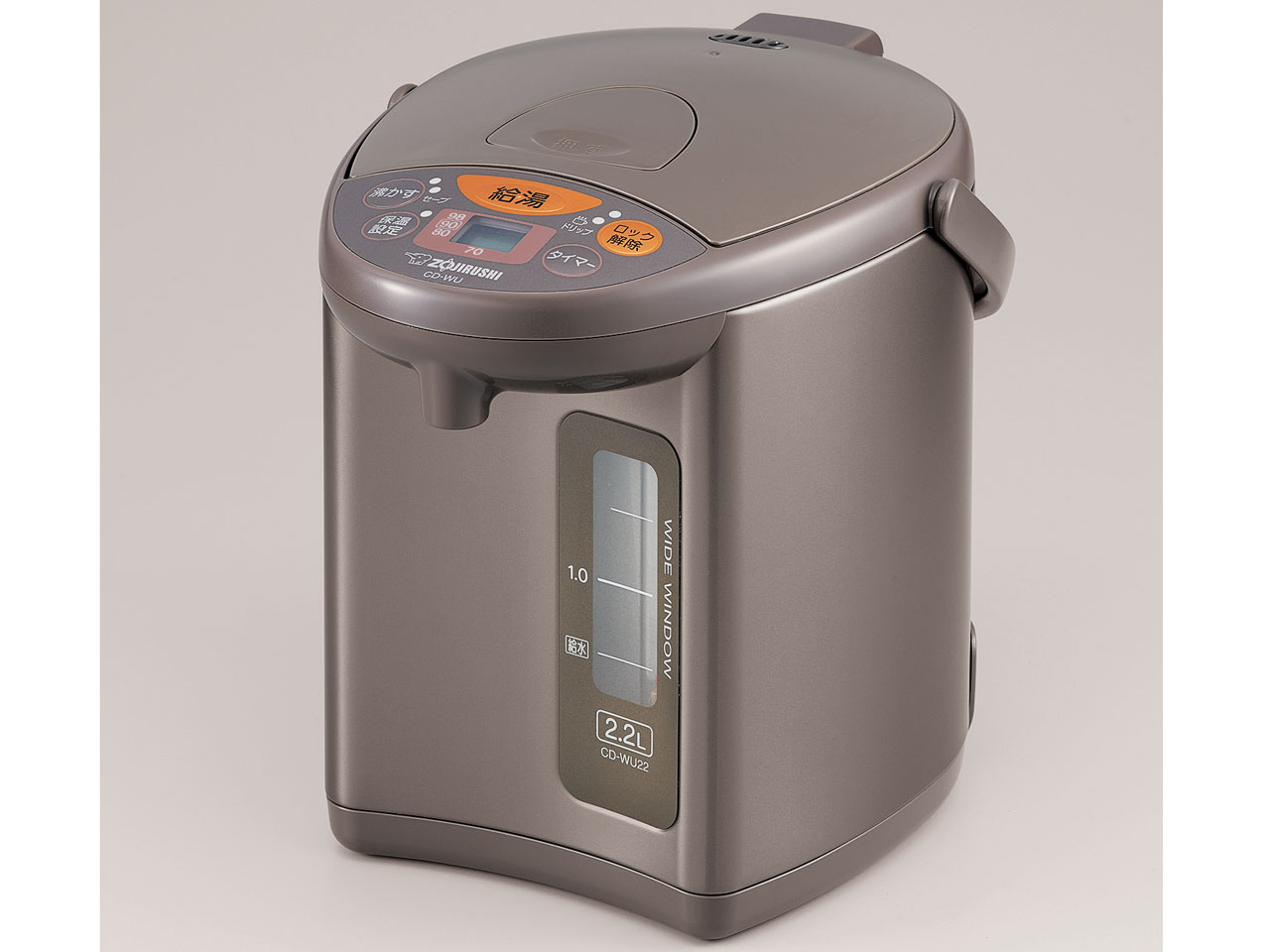 象印 マイコン沸とう電動ポット 2.2L CD-WZ22-TM 低価格の - 食器